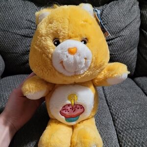 Care Bears 2002 Carlton Cards Birthday Bear Like-new With Tags 12" Plush